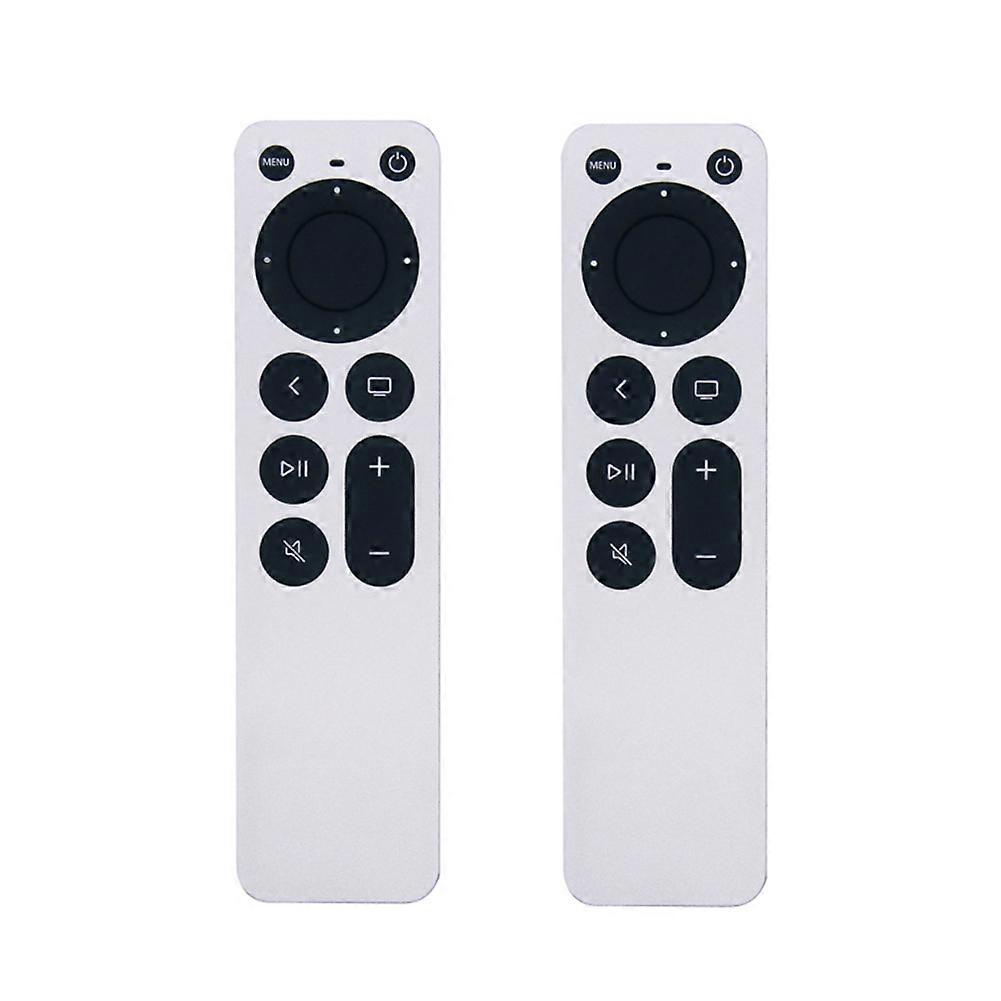 2Pcs for APPLE TV 4K Remote Control Universal Replace Remote Control High Compatibility Long Range, Ergonomic Design