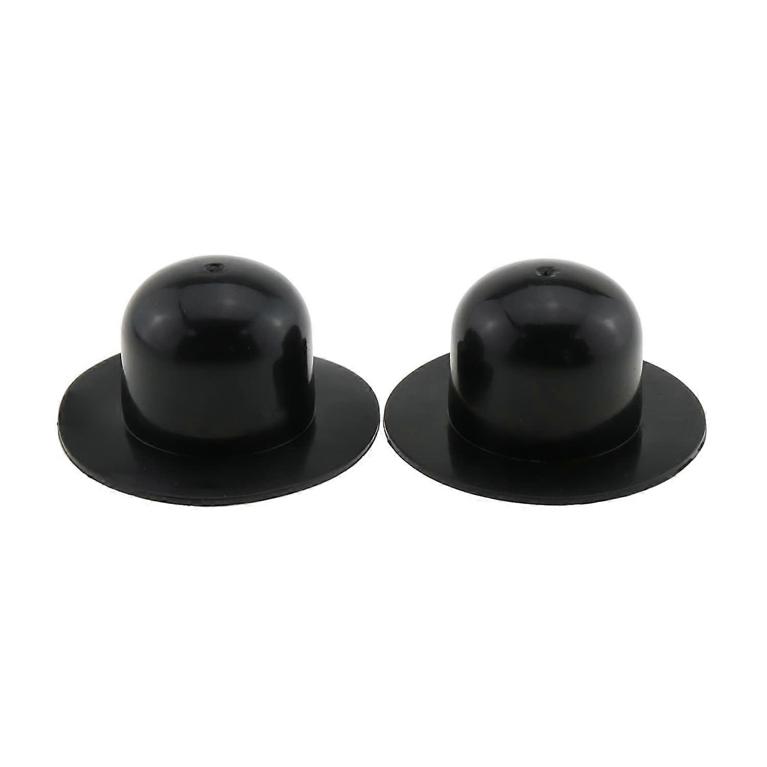 2PCS Pool Plug LeakProof PVC Swimming Pool Stopper for Above Ground Filter Pump Hole Replacement, Black