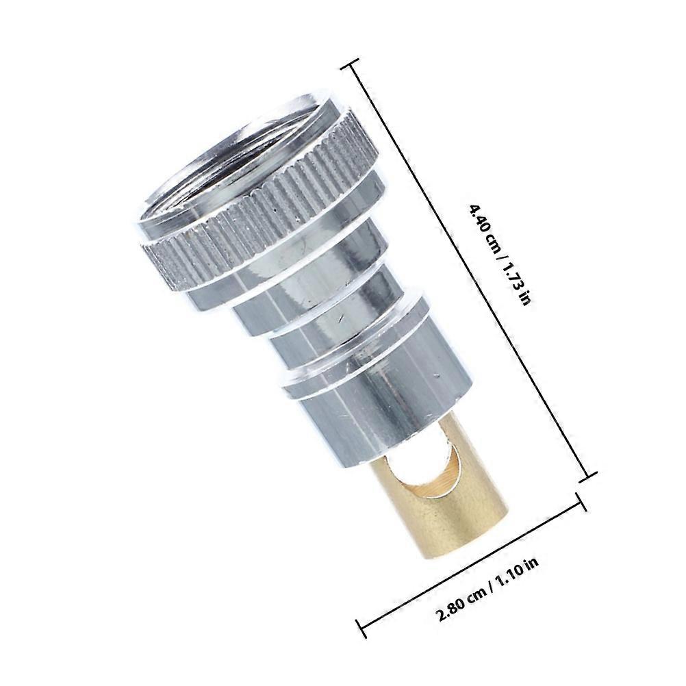 Copper Quick Connect Coupling Adapter for Faucet with Antidrop Design and Automatic Water Shutoff 2 Pieces