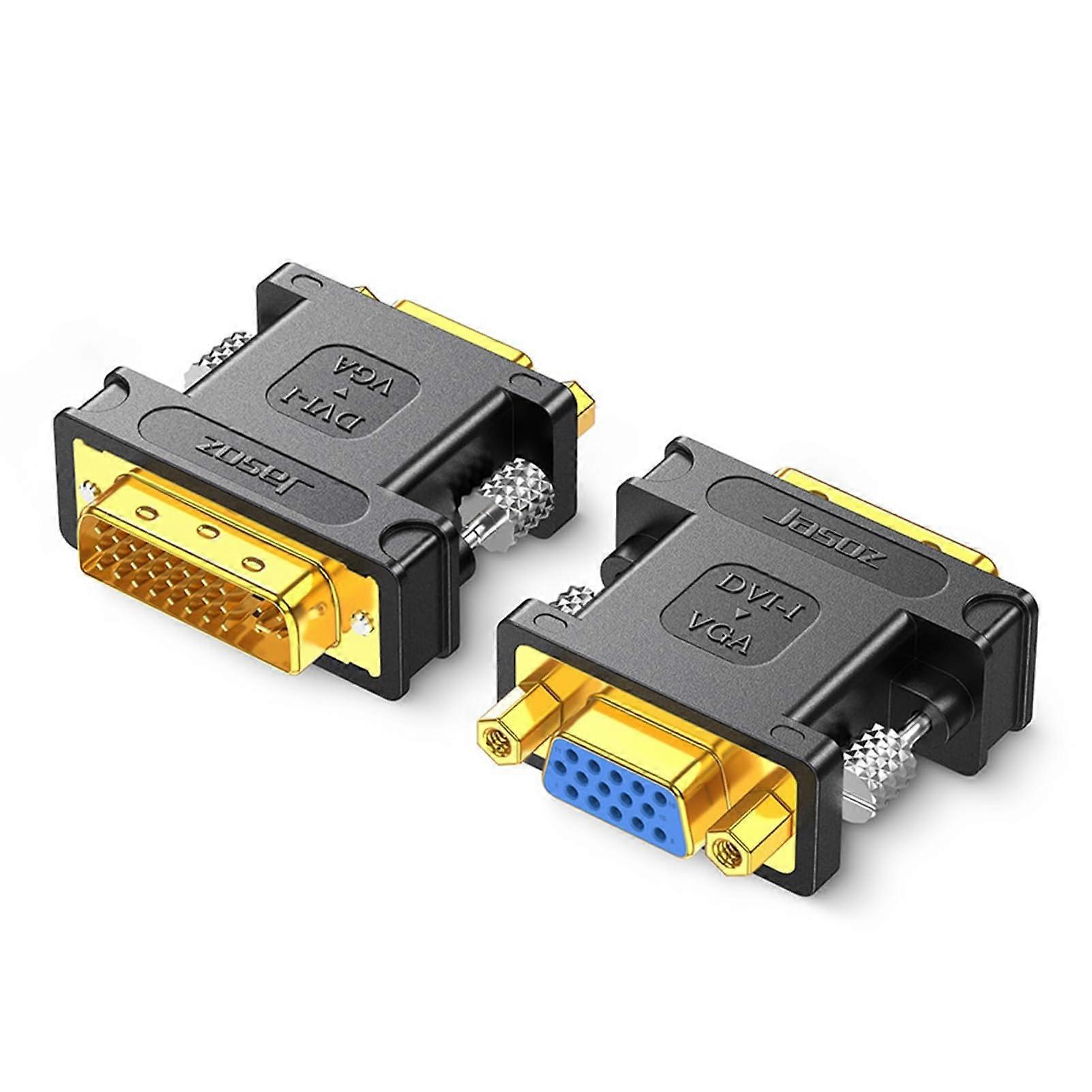 DVI to VGA Adapter DVII 245 Male To VGA Female Cable For Computer HDTV Projector