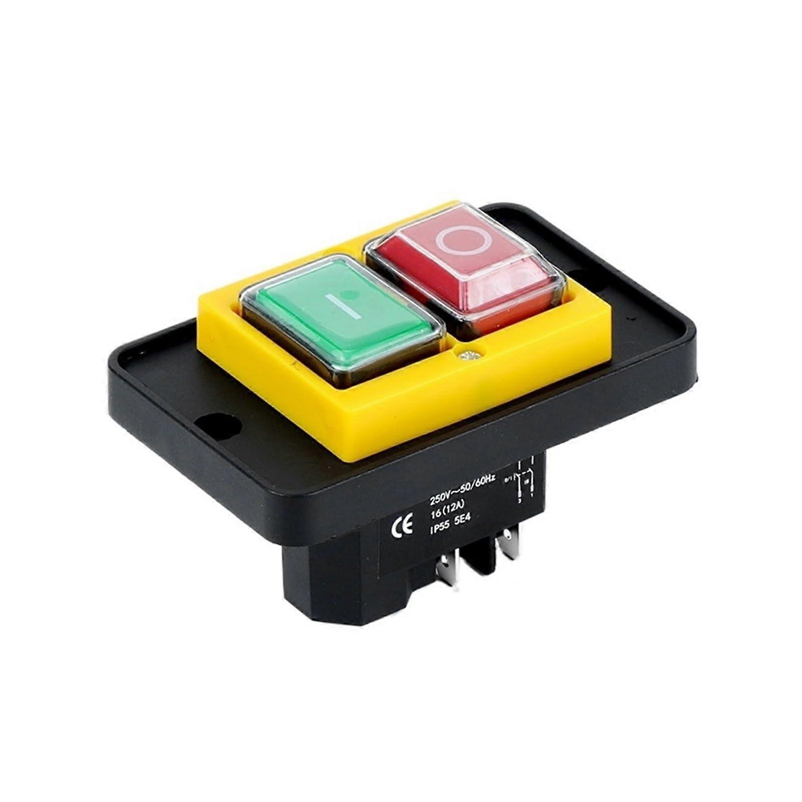 YCZ4D 5V Electromagnetic Starter Button Push Button Switch with Easy Selector Control