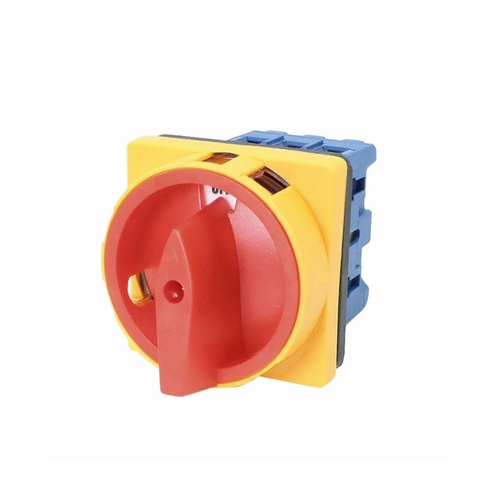 Rotary Cam Switch AC 660V 32A 3 Pole 3 Phase Industrial Load Break with  Voltage Protection