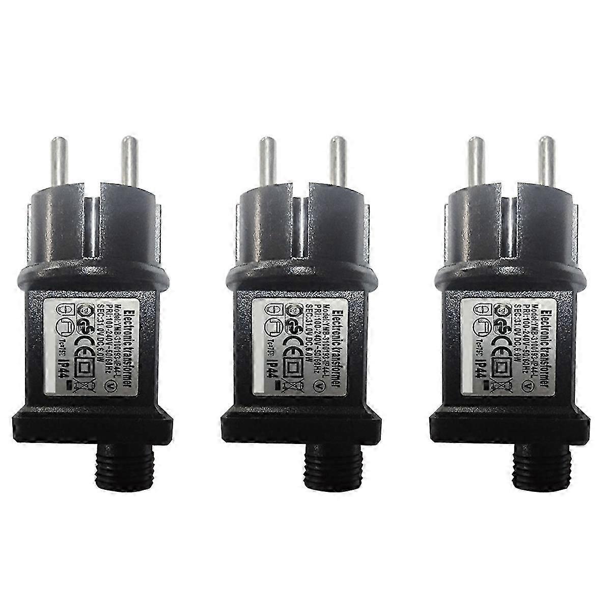 3X Power Adapter 31V 6W 193MA Output Current 100V-240V Electronic Adapter Eight Function Power Adapt