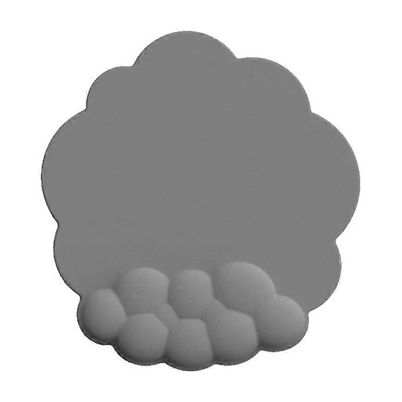 Wrist Rest Design Cloud Shape Mouse Pad Leather Anti-slip Mouse Pad