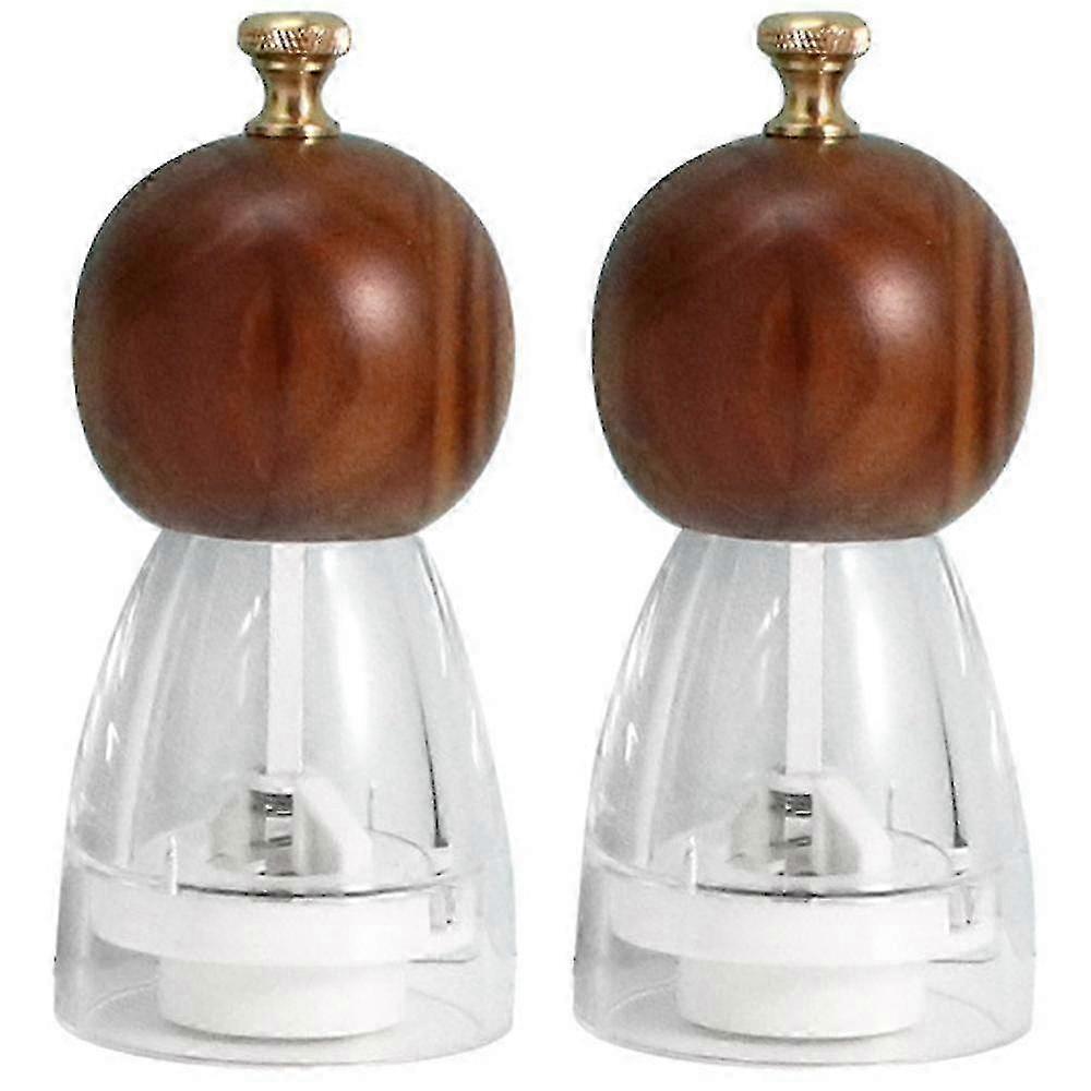 Manual Pepper Grinder Acrylic Grinding Bottle Black Pepper Grinder