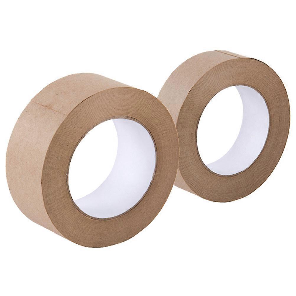 Brown Paper Sealing Tape for Home Use Multi-Function Packaging Tape 2 Roll