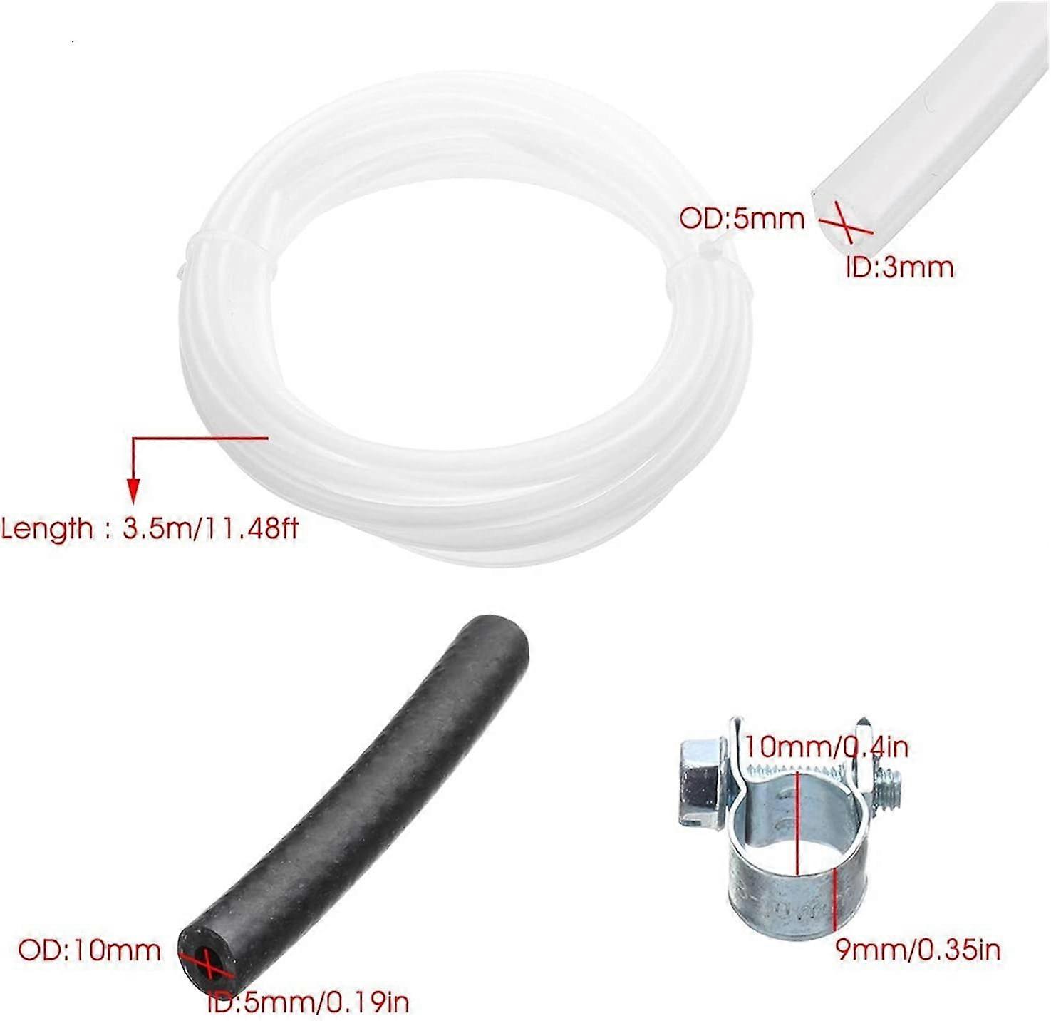 Diesel Parking Heater Fuel Pipe Replacement Kit with Filter for Webasto Eberspacher Assembly B