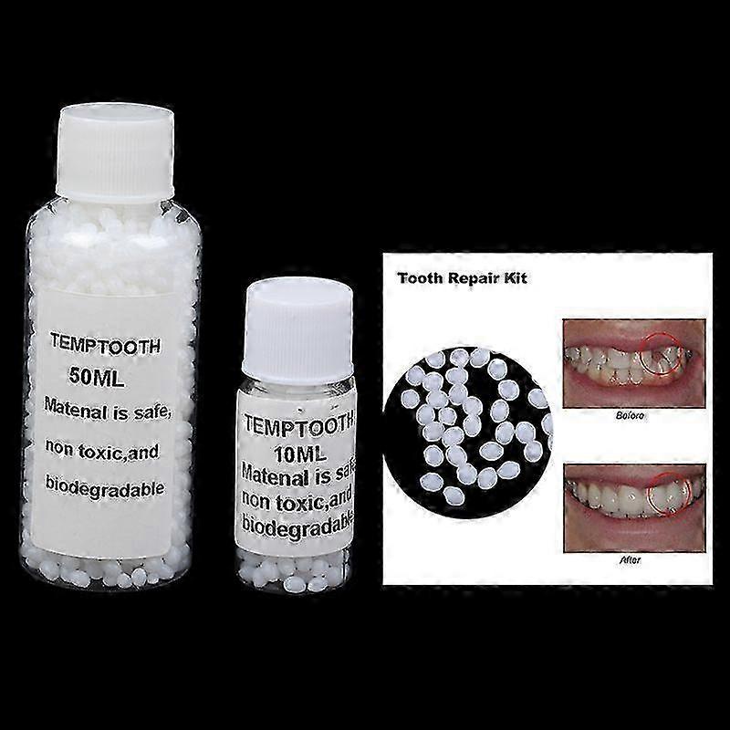 2025 10ml Denture Solid Glue Temporary Tooth Repair Kit Teeth and Gaps False