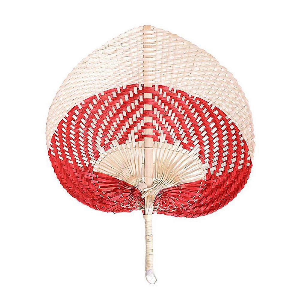 Large Cattail Leaf Fan for Summer Use 1Pcs Handmade Handheld Cooling Fan