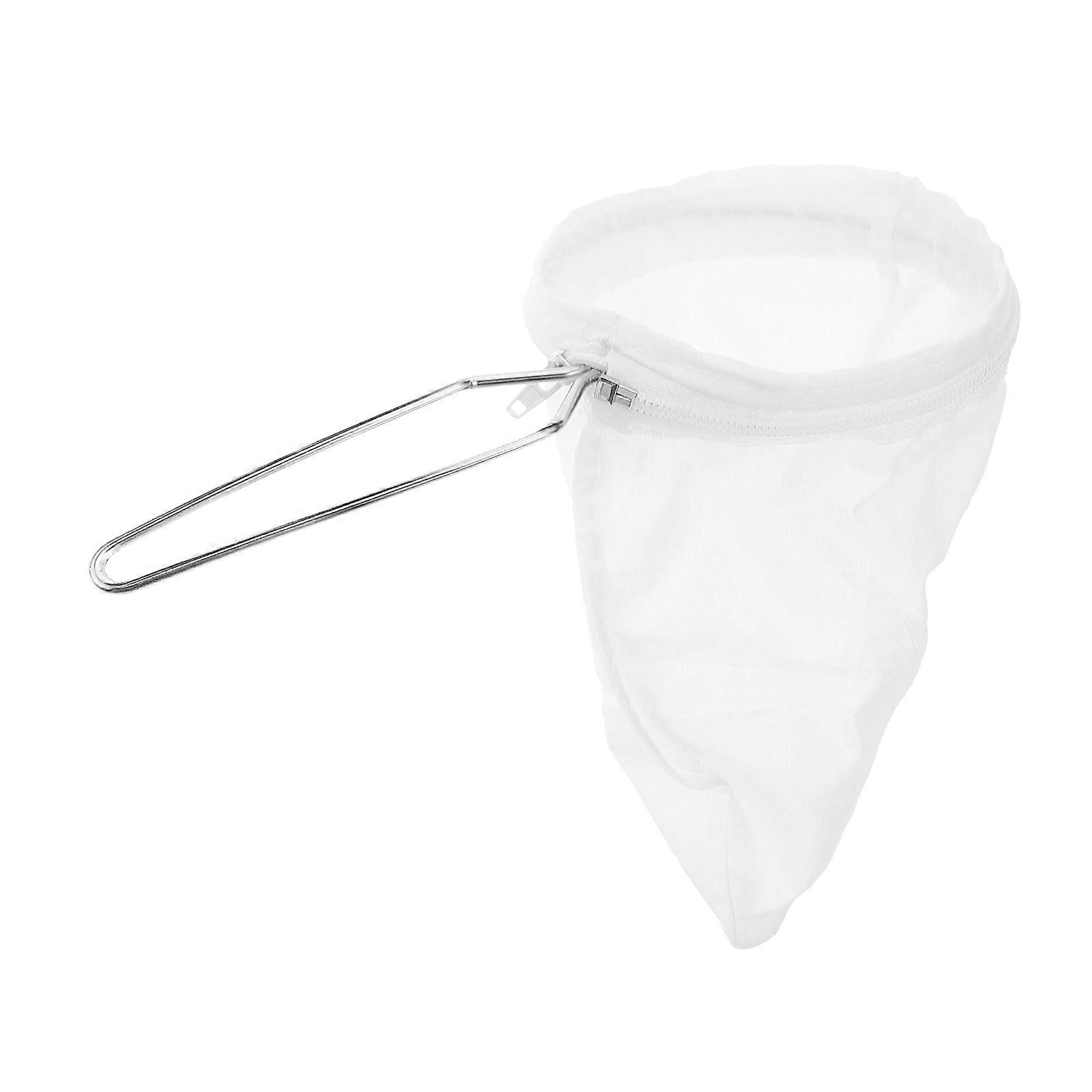 Worgeous Kitchen Fine Mesh Strainer Bag Kitchen Mesh Filter Coffee Filter Bag Cloth Tea Filter 1 Set