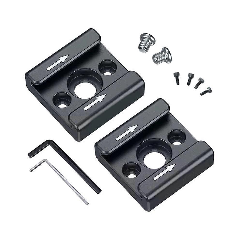Cold Shoe Mount Adapter with 1/4'' Screw for LED Light,Camera Shoe Adapter Bracket,DIY Camera Rig Set,2060