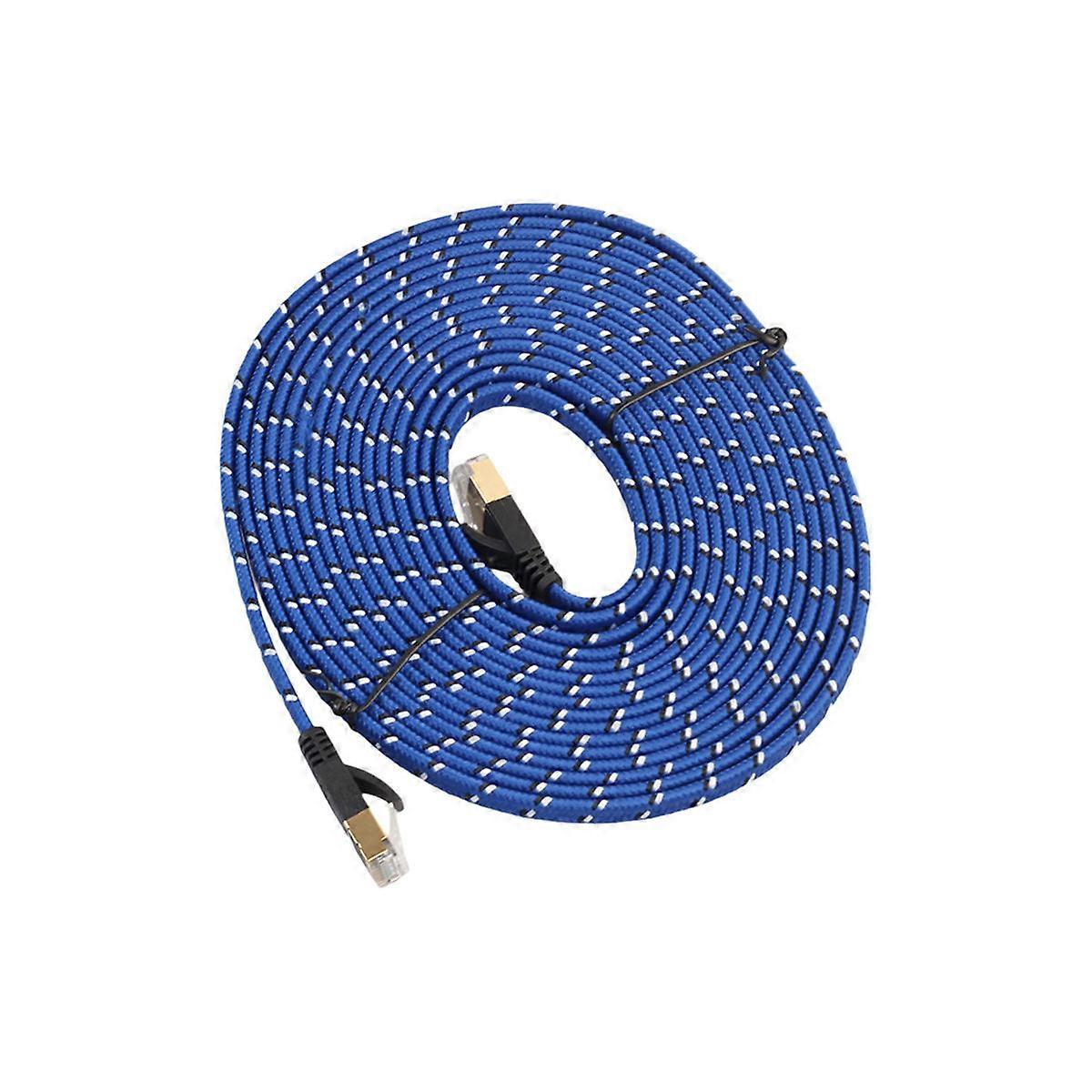 Secure Connection Ethernet Patch Cable Cat 7 8 Meters Bare Conductors For LAN Network Modem Router Switch Box