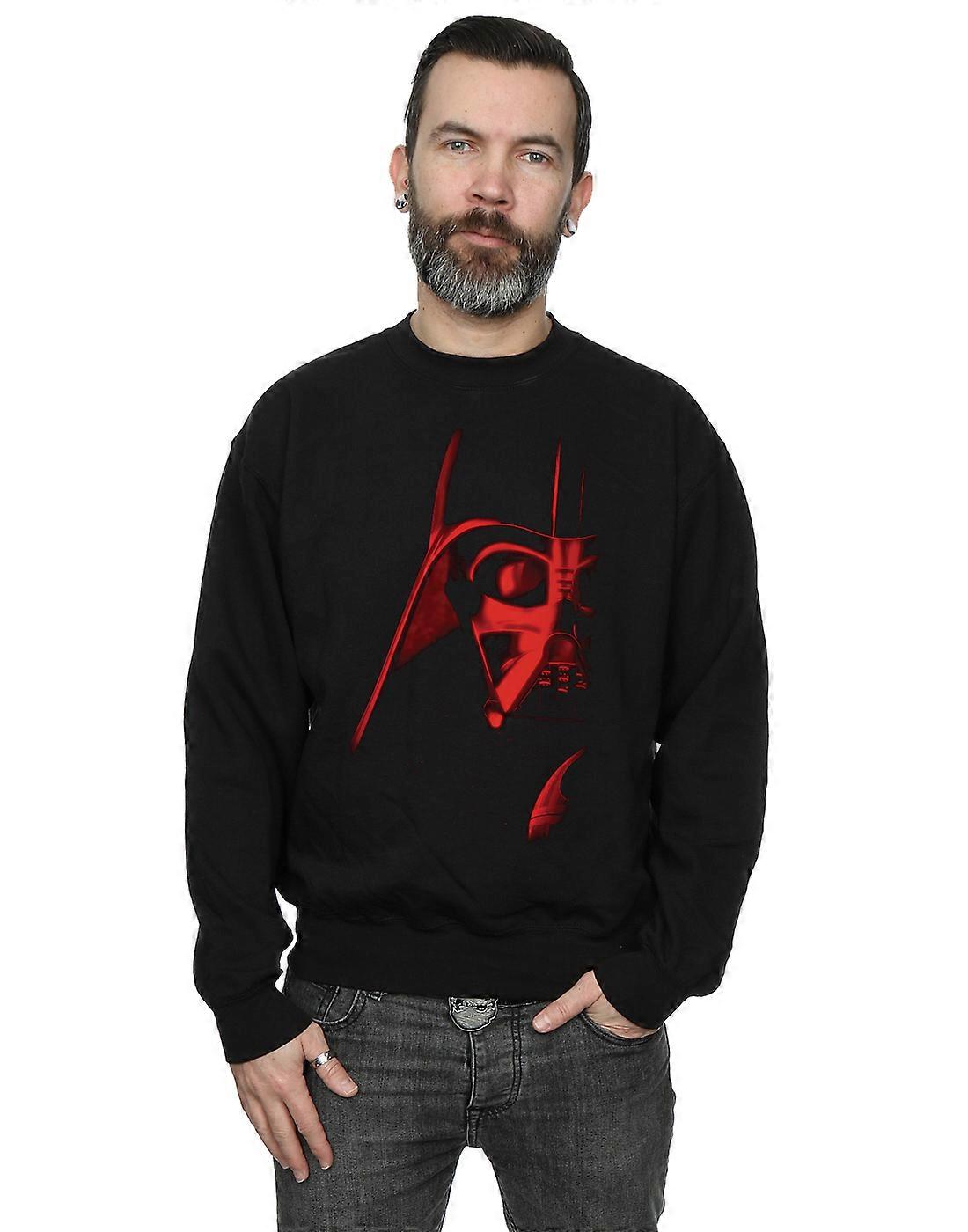 Star Wars Men's Vader Red Face Sweatshirt