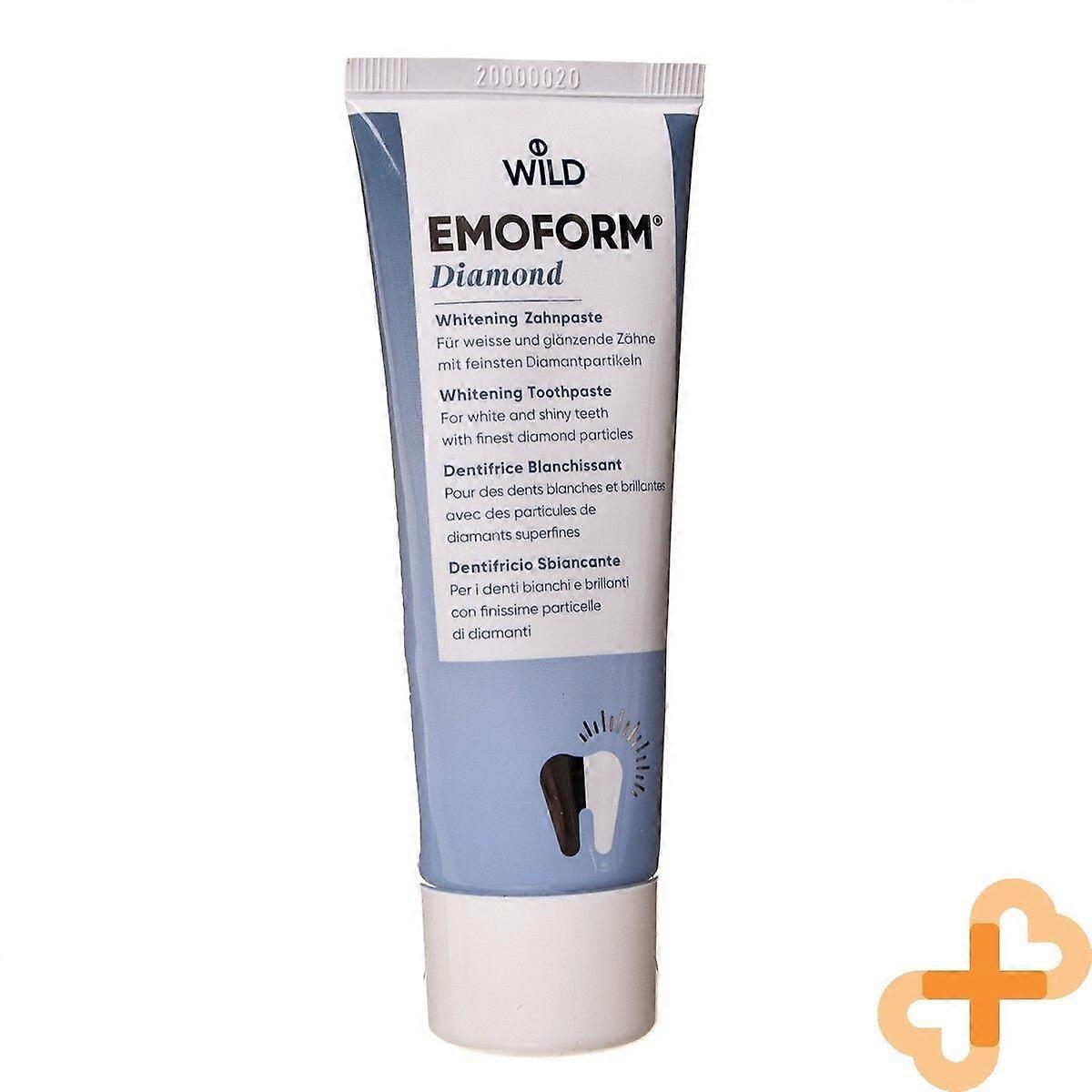 DR WILD EMOFORM Whitening Toothpaste with Diamond Powder for Gum Problems 75 ml