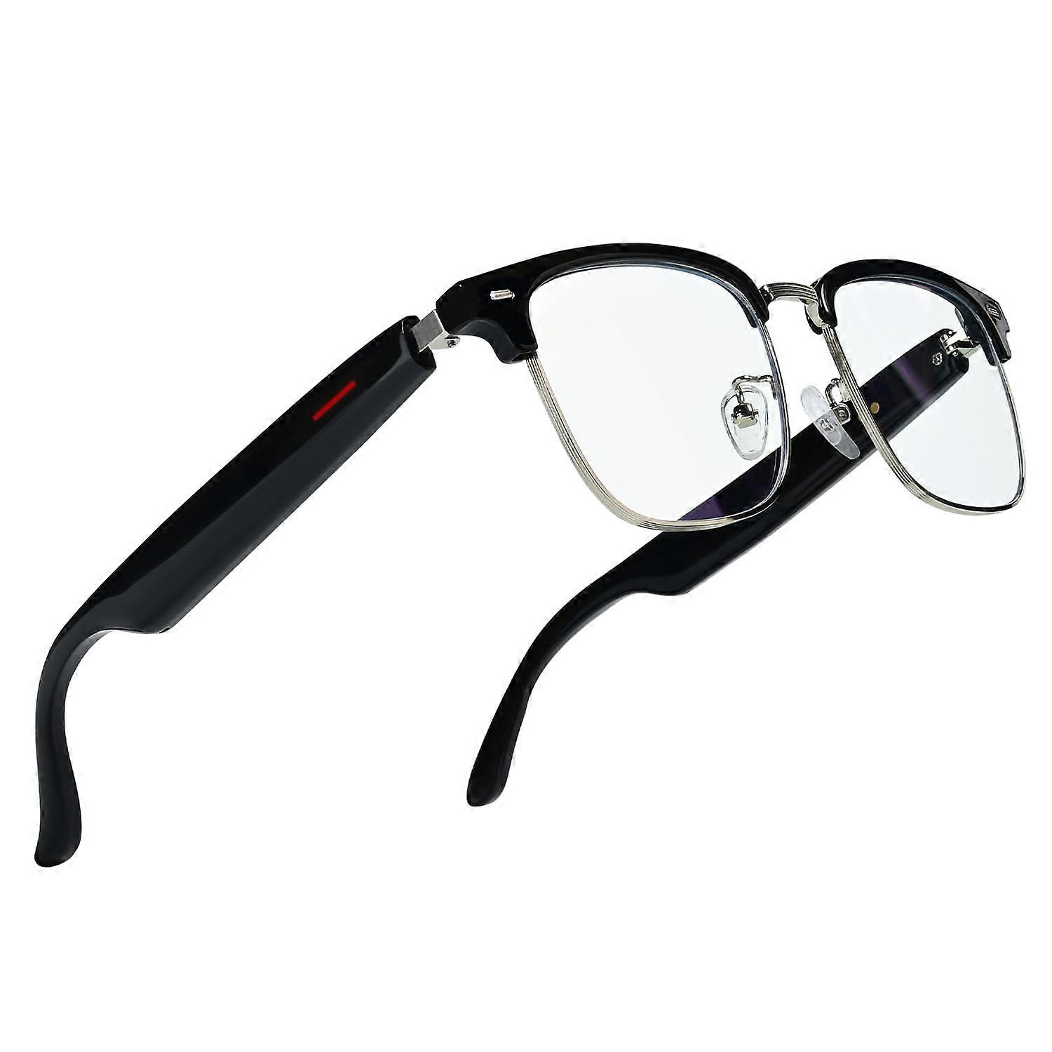 Smart Bluetooth Glasses with Camera, OpenEar Audio, Blue Light Blocking, IP54 Waterproof