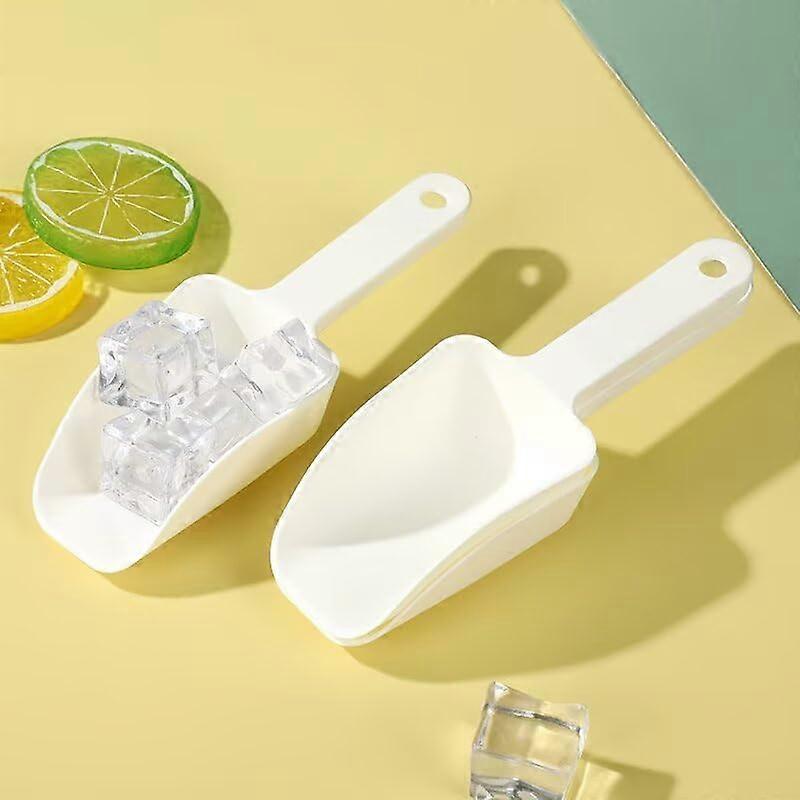 8Pcs Small Plastic Ice Scoop and Candy Scoop Set, Multi Purpose Kitchen Tool for Flour Sugar Popcorn