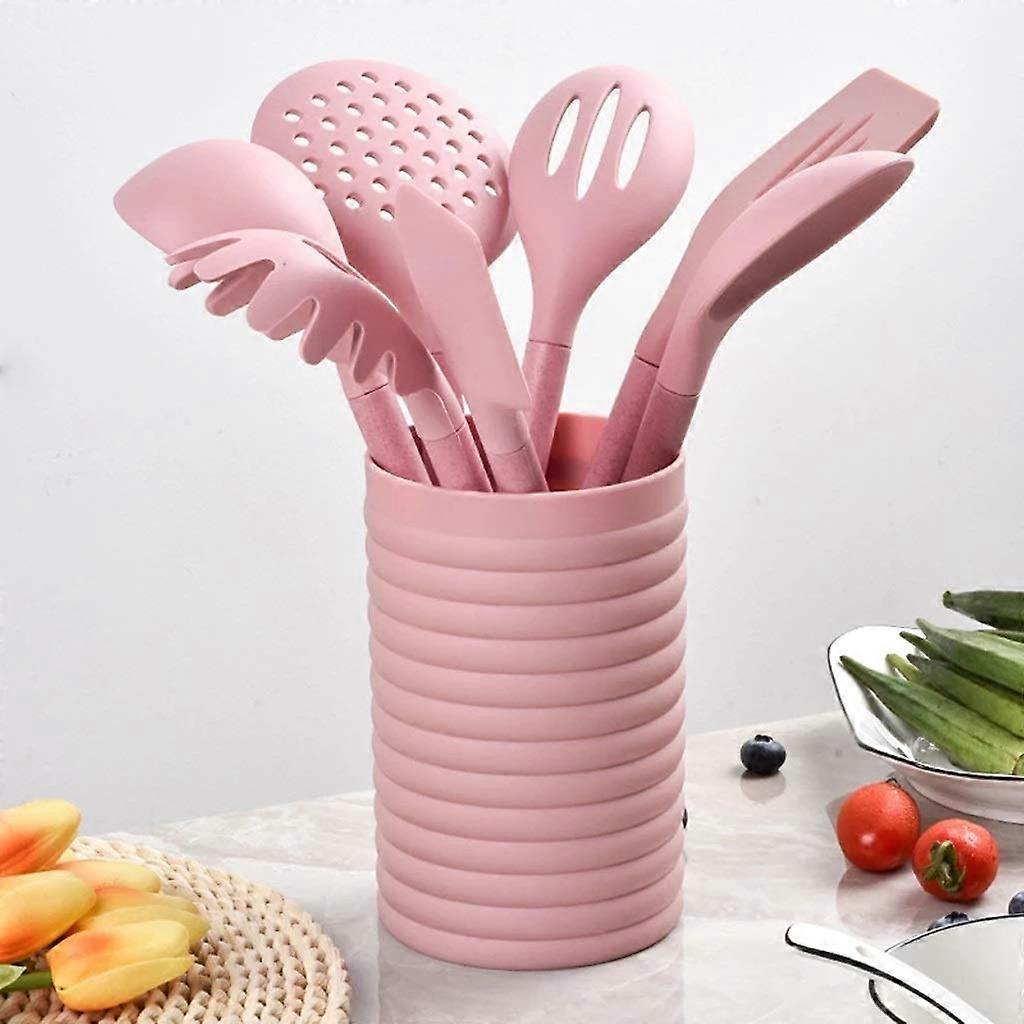 Silicone Kitchen Utensils Set 7 Pcs Heat Resistant and Dishwasher Safe Cooking Tools