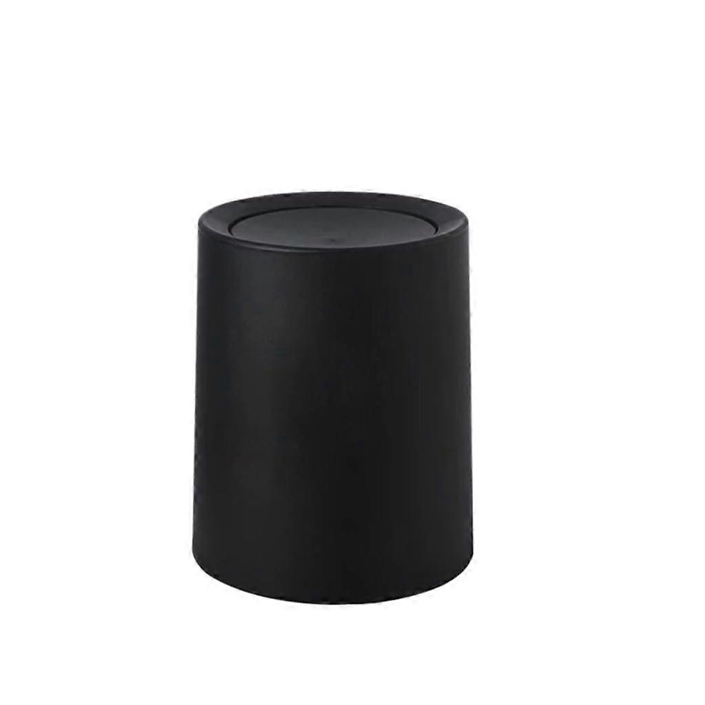Modern Small Trash Can for Bathroom Kitchen and Office, Slim Indoor Garbage Bin, SpaceSaving Design