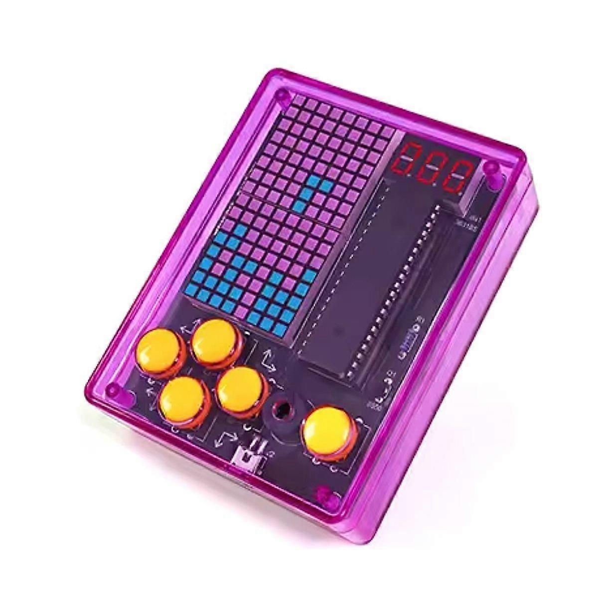 Pixel Gamer DIY Kit Pocket Gamer 51 Microcontroller Electronic Circuit Teaching Experiment Soldering