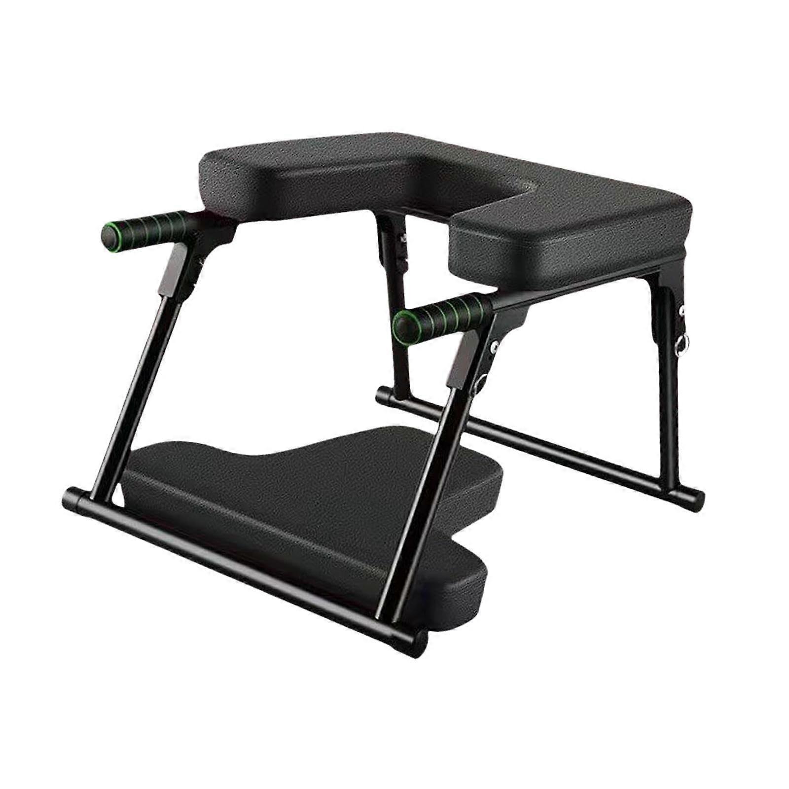 Yoga Headstand Bench with Mat for Balance Flexibility Training, Multifunctional Inversion Chair