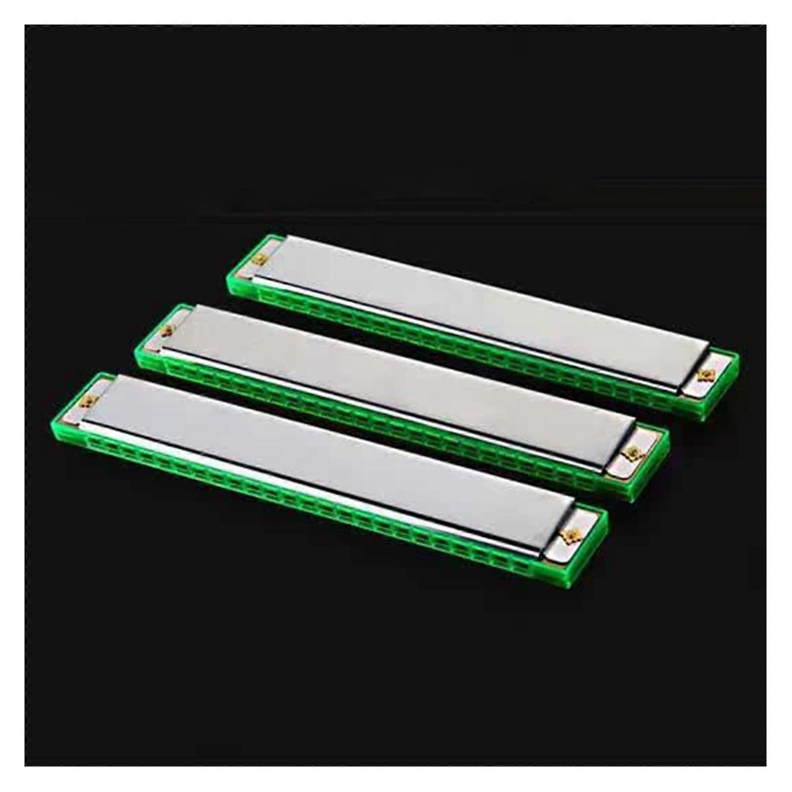 Chromatic Harmonica for Beginners with Clear Bright Sound, Compact Pocket Design, Durable Everyday Use
