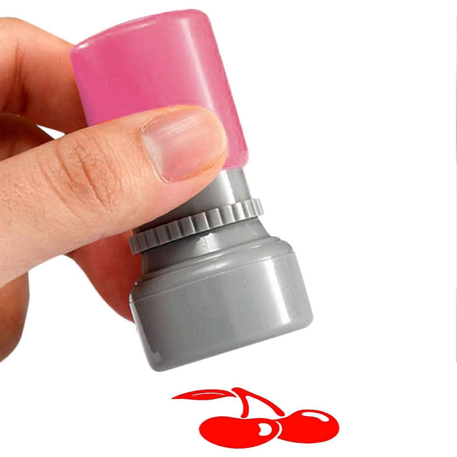 Waterproof Quick Dry Golf Ball Stamp Marker with Unique Pattern and Reusable LongLasting Ink K50