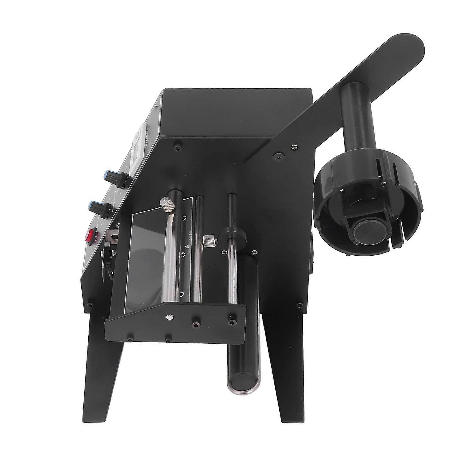 Automatic Label Dispenser with Digital Display, Adjustable Speed, Aluminum Alloy, 110V US Plug