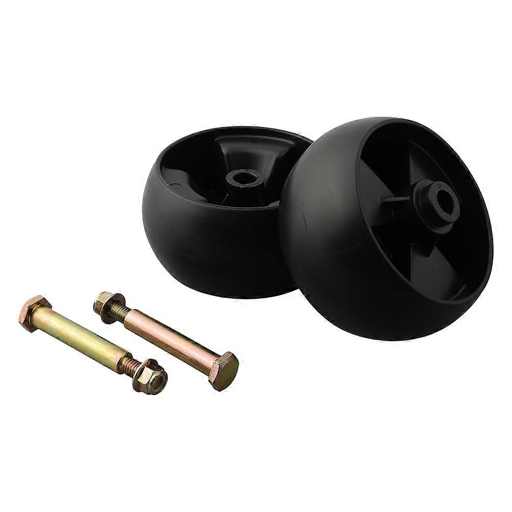 2 Stück DECK WHEELS 5" Deck Wheels und Achsschrauben