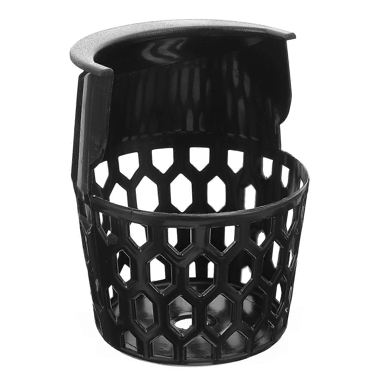Plastic Billiard Drop Ball Basket for Storage Use Black Durable Holder