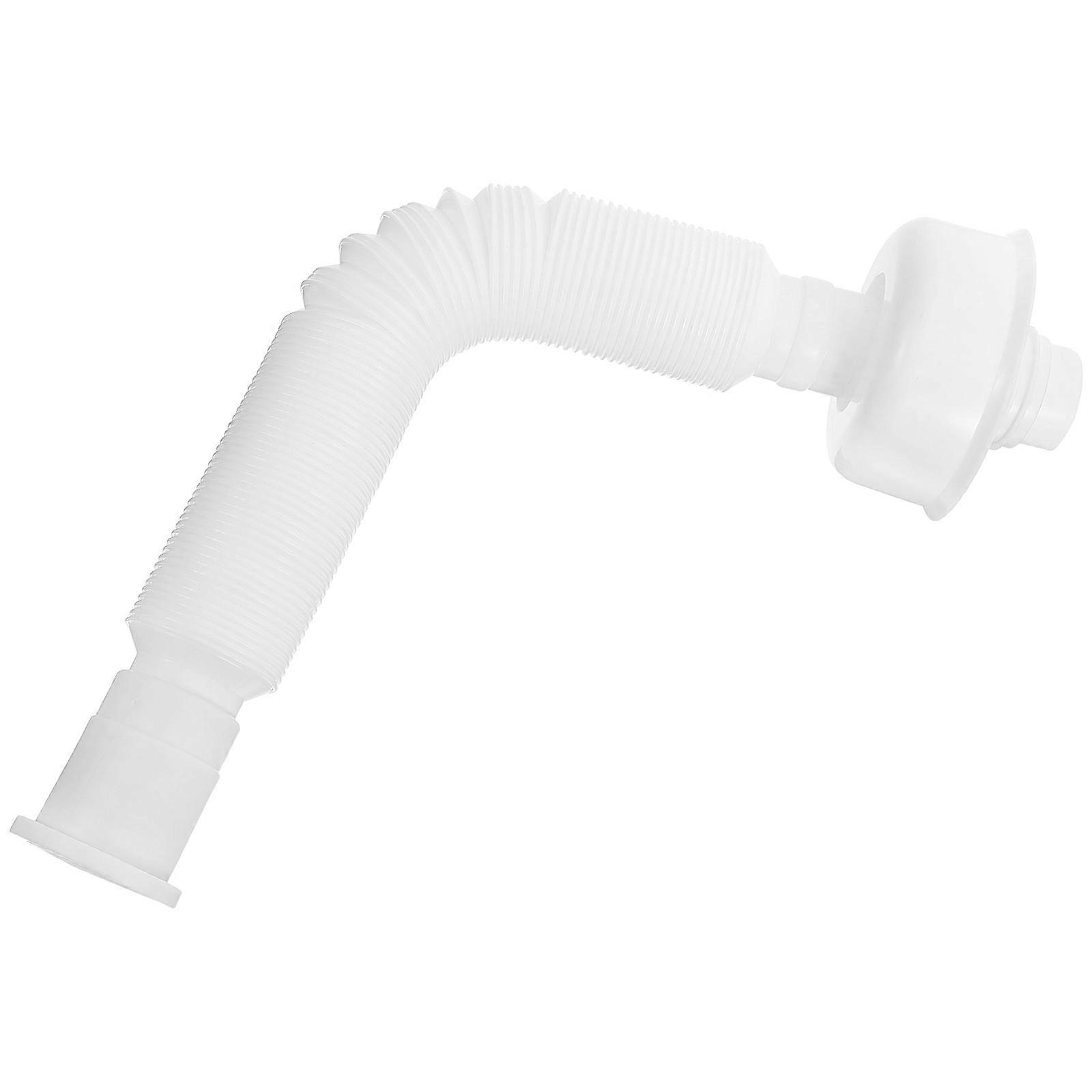 PVC Bathroom Sink Drain Pipe Basin Waste for Kitchen 1Set