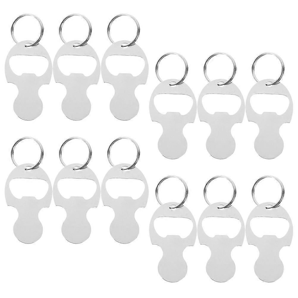 Shopping Trolley Token Keychain for Access 12Pcs Practical Set