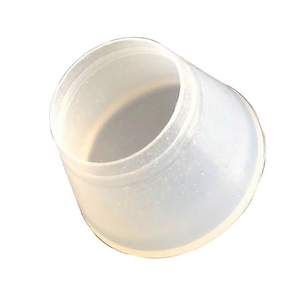 Shockproof Racket Handle Cover for Protection Silicone Tennis Accessory White