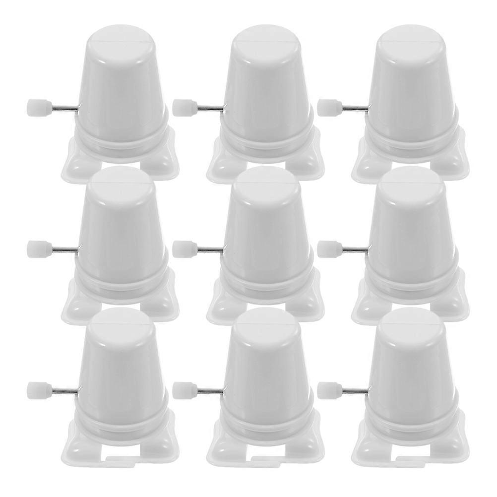 Clockwork Plaything Movement Plastic Parts 9Pcs Windup Robot Replacement