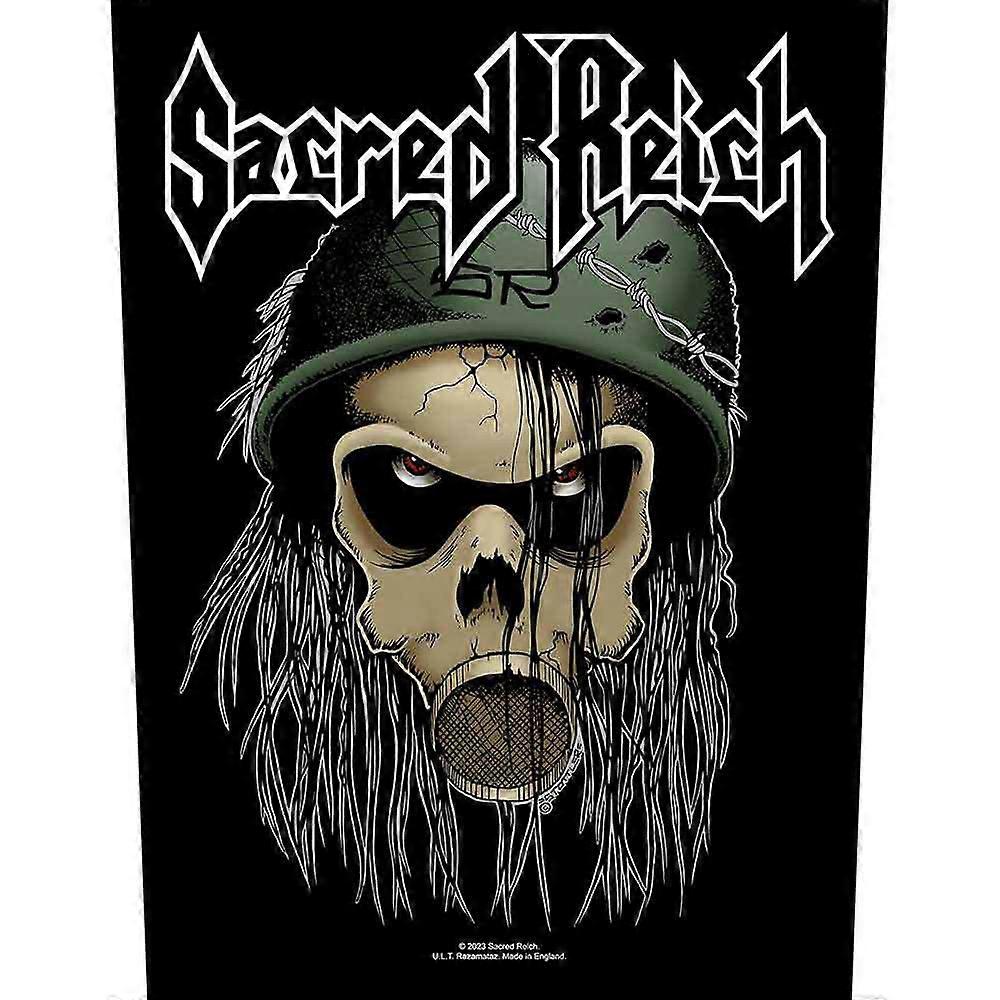 Sacred Reich Band Logo Back Patch