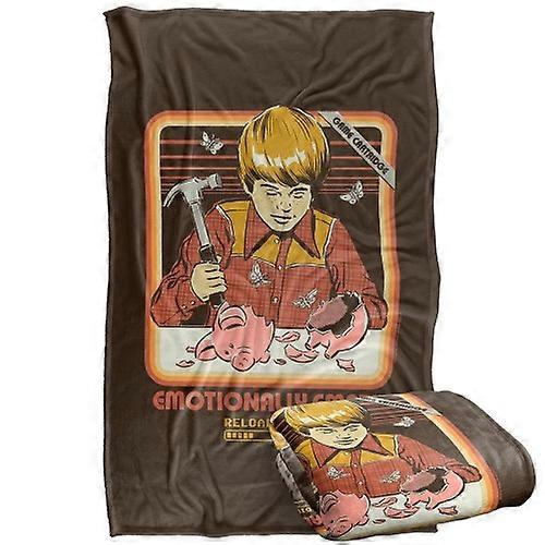 Steven Rhodes Emotionally Empty Soft Touch Blanket