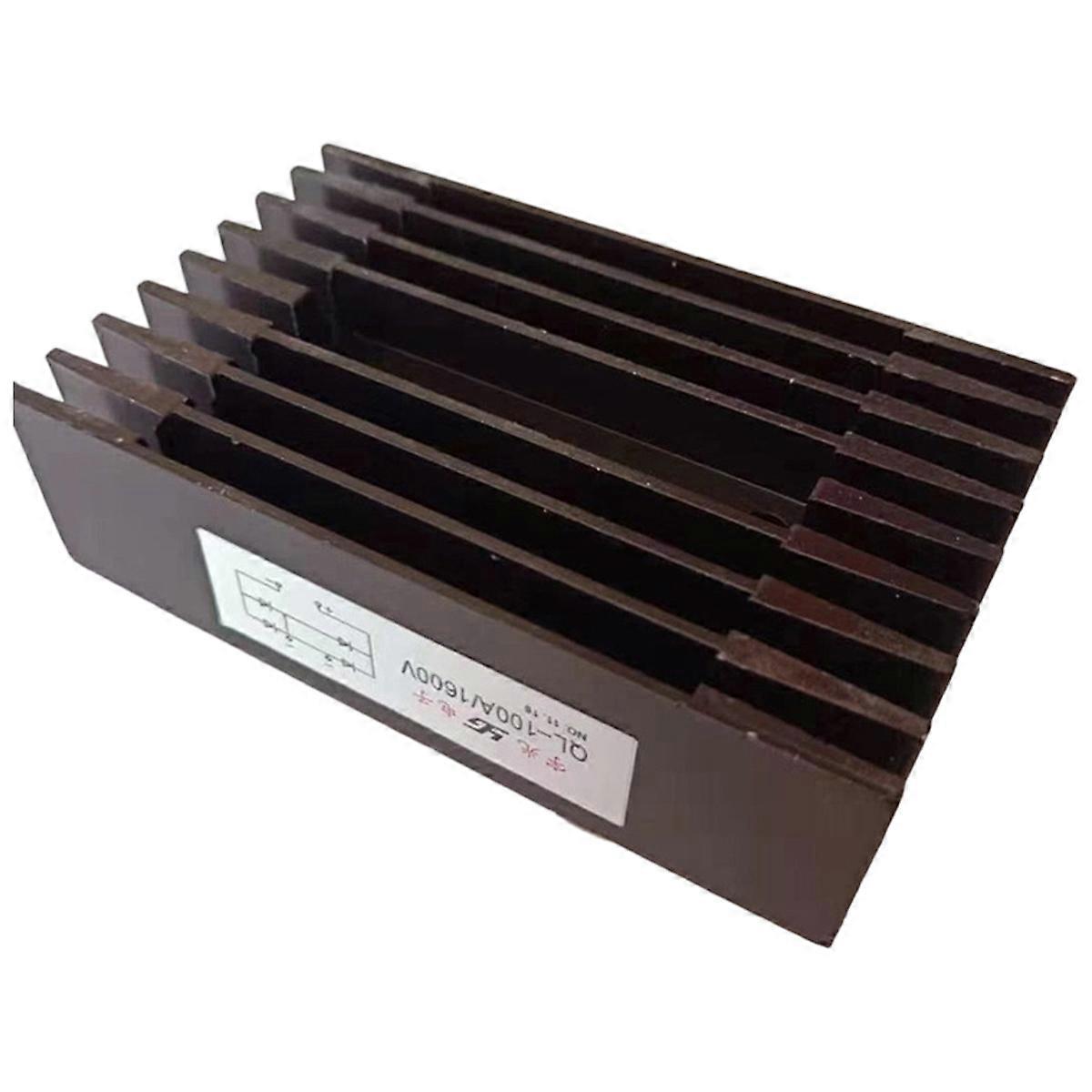 QL60A Single Phase Bridge Rectifier Diode Module with Integrated Heatsink 60A High Power Electronic Component