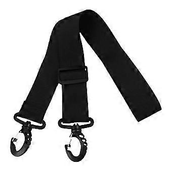 Ski Boot Carrier Strap for Easy Transport 1Pcs Black Nylon Webbing Design