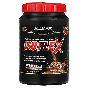 ALLMAX, ISOFLEX®, Pure Whey Protein Isolate, Caramel Macchiato, 2 lbs (907 g)