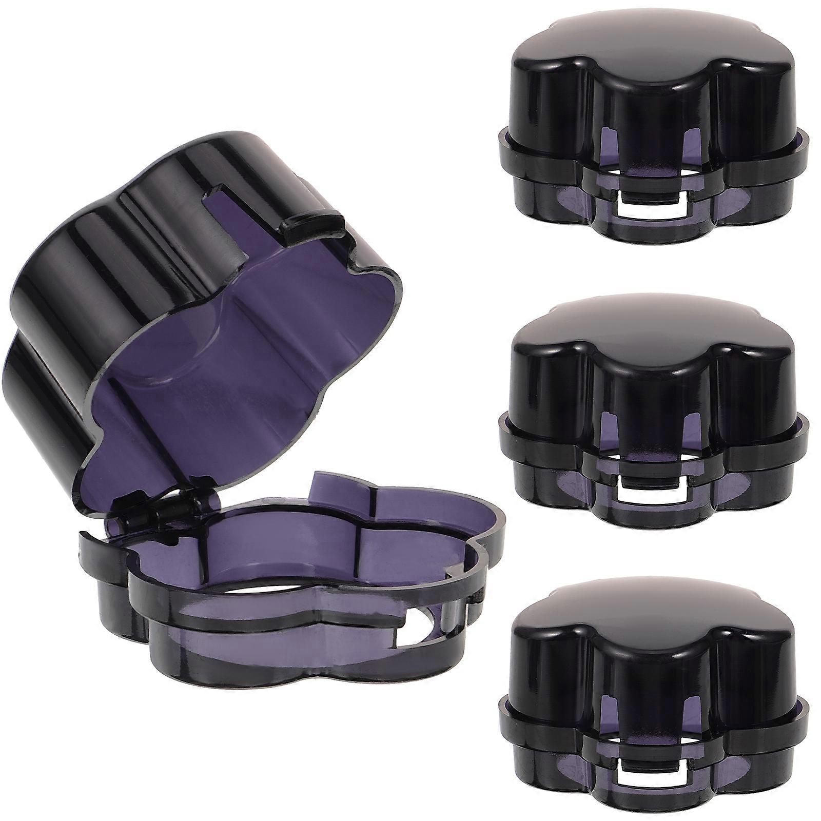 4pcs Plastic Gas Stove Knob Covers Child Safety Control Knobs Covers Replacement