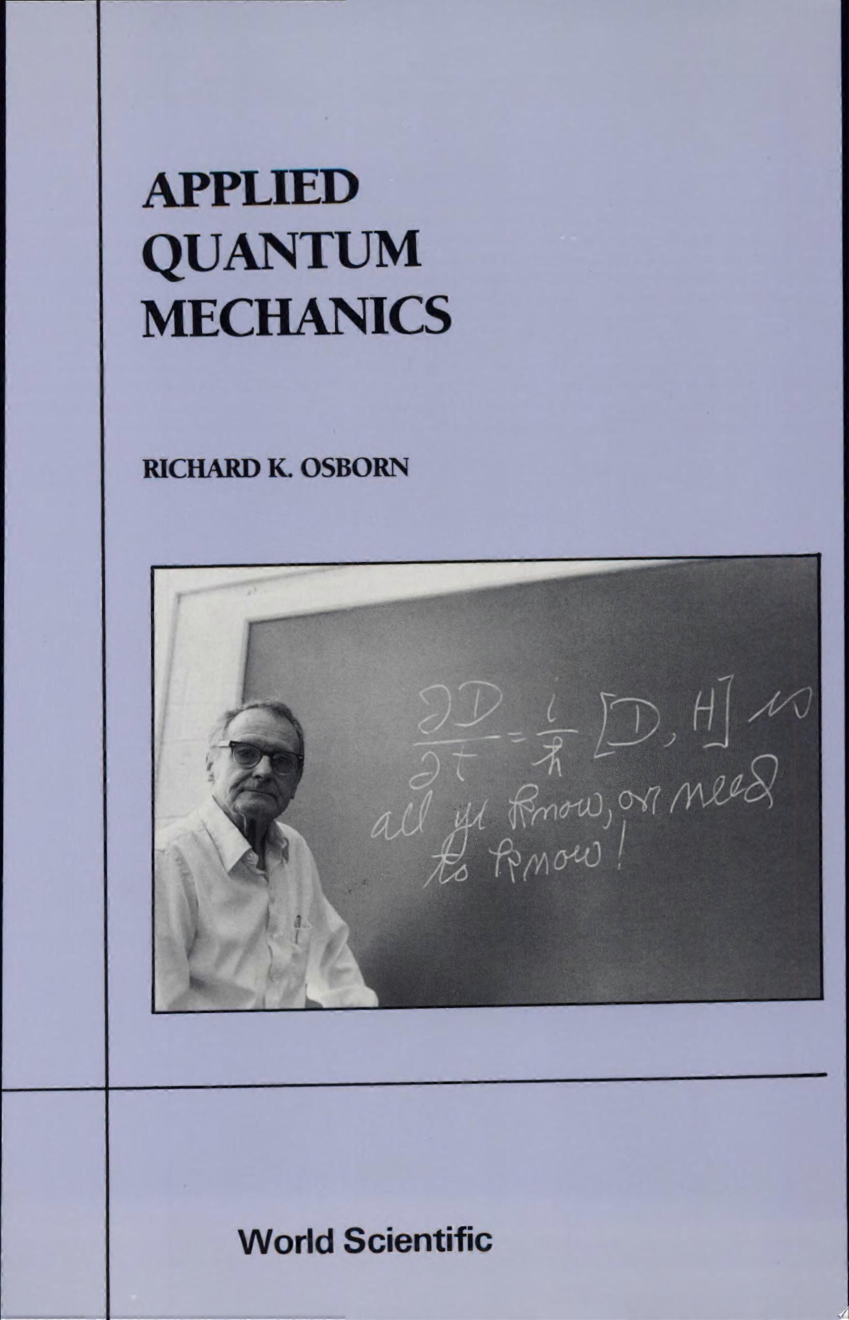 Applied quantum mechanics