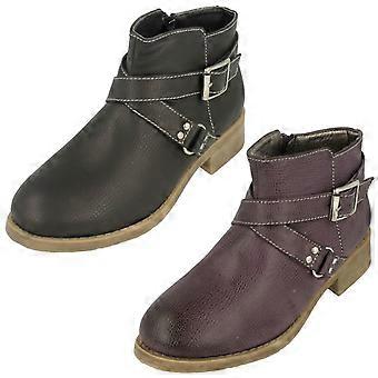 Mädchen-Spot auf Schnalle Riemen Ankle-Boots