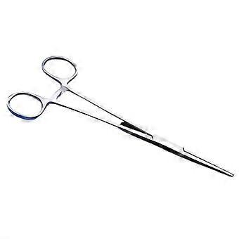 Stainless Steel Fishing Plier Hook Remover Curved Tip Forceps Scissors Tackle Clamps Fishing Tool with Nonslip Grip