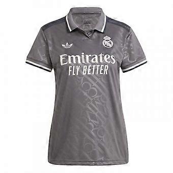 Adidas Womens/Ladies 3 Real Madrid CF Collared Jersey