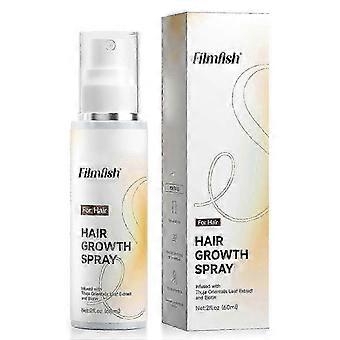 Spray per la crescita dei capelli, con estratto di foglie di cipresso e biotina, non grasso, aiuta a prevenire il diradamento e la caduta dei capelli, per il cuoio capelluto