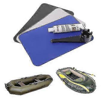 5 stücke PVC Reparatur Patches Klebstoff Kleber Kit für Gummi Boot Aufblasbare Wasserfahrzeuge
