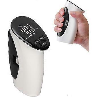 Digitaler Handkraftmesser, 90 kg (198 lbs) elektronischer Handkraftdynamometer mit verstellbarem Griff und hintergrundbeleuchtetem Display, komfortables Handkraftmessgerät