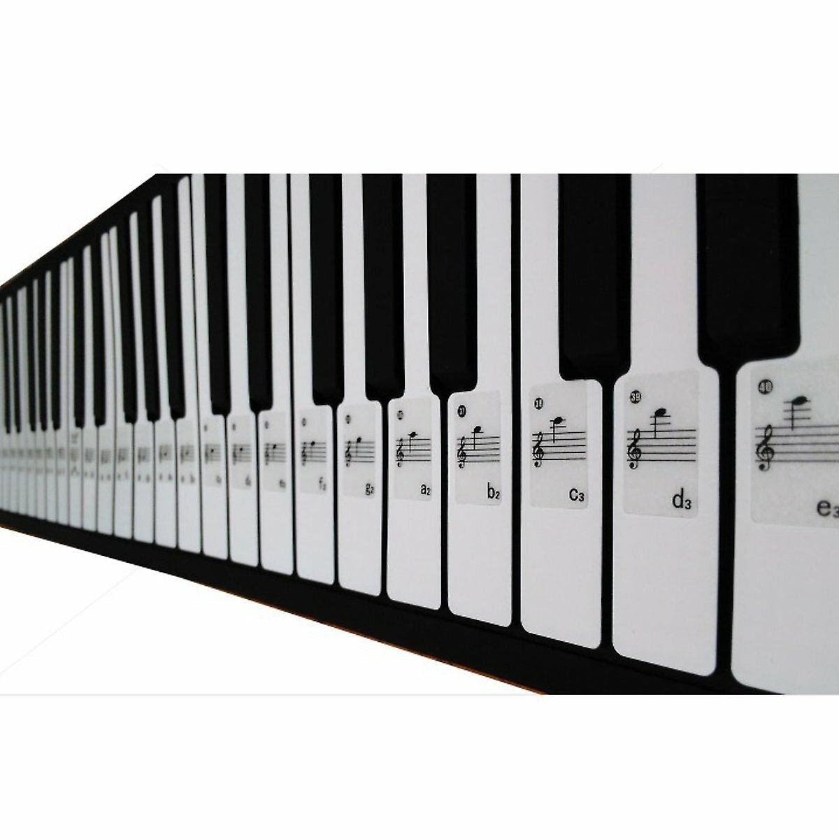Piano Keyboard Musical Note Sticker For 61 Keys Electronic Keyboard Piano