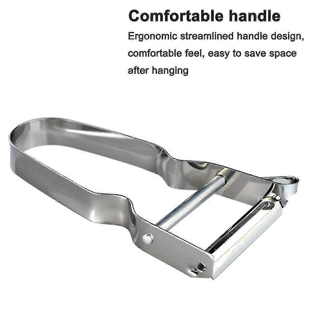 Gemüseschäler aus Edelstahl ergonomisch