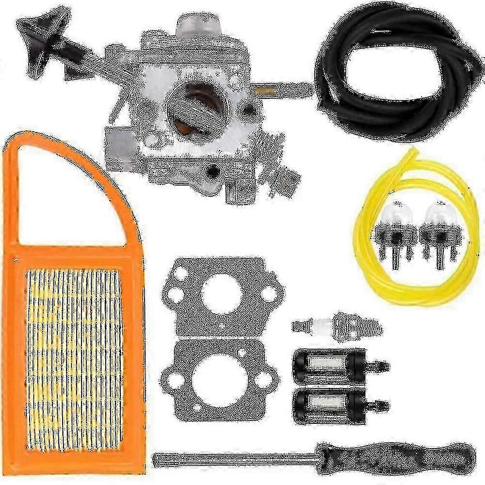 2024 Br 600 Carburetor Air Filter Fuel Carb Repower Kit compatible with Stihl Br500 Br550 Br600 Backpack Blower Leaf