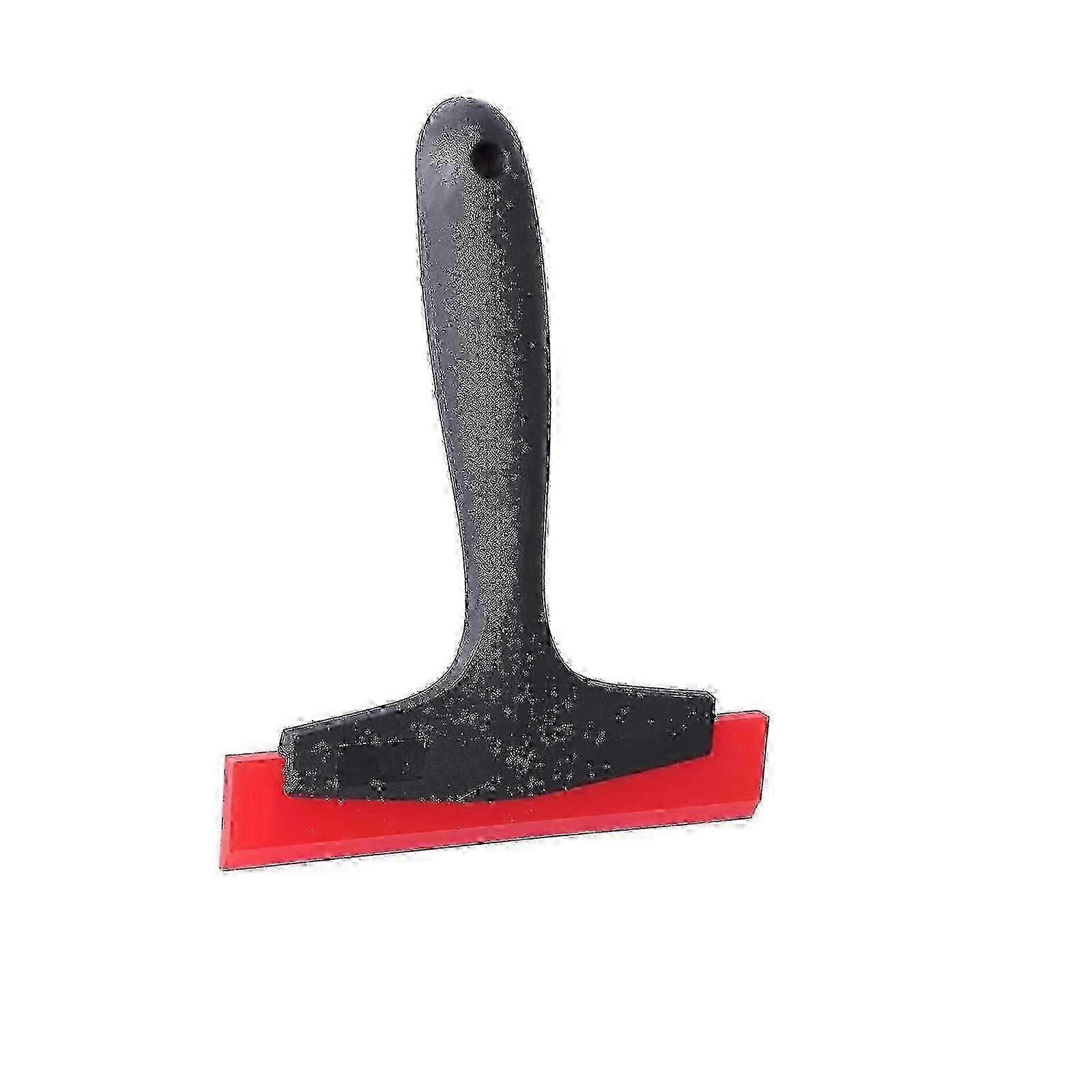 Window squeegee for cleaning bathroom windows